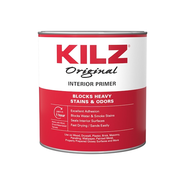 Kilz KILZ Original White Flat Oil-Based Alkyd Oil Primer 1 qt 10002 - main